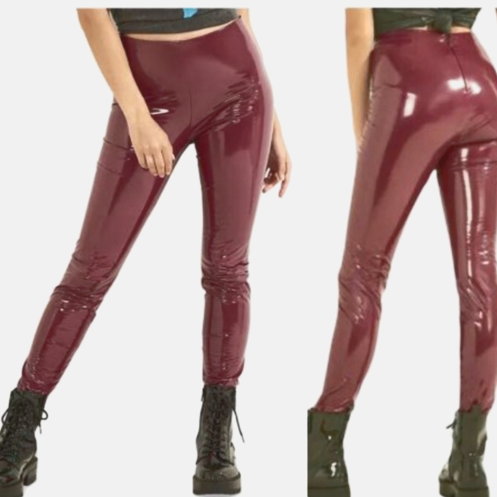 GUESS Gigi Faux Leather Pants ~ NWT